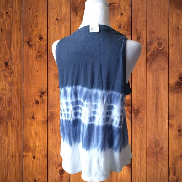 AEROPOSTALE PERFECT TANK WOMEN'S LARGE SLEEVELESS PULLOVER TIE DYE TANK TOP NEW - Picture 4 of 4
